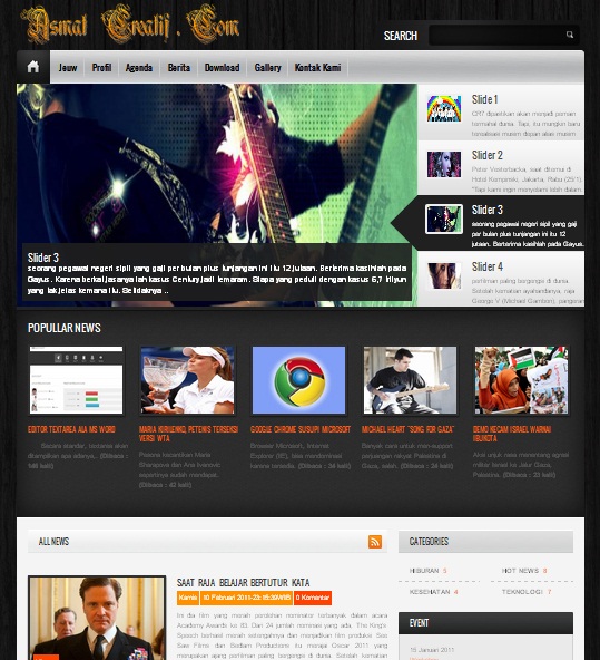 Website Berita Asmat
