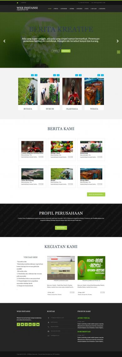 bootstrap business templates